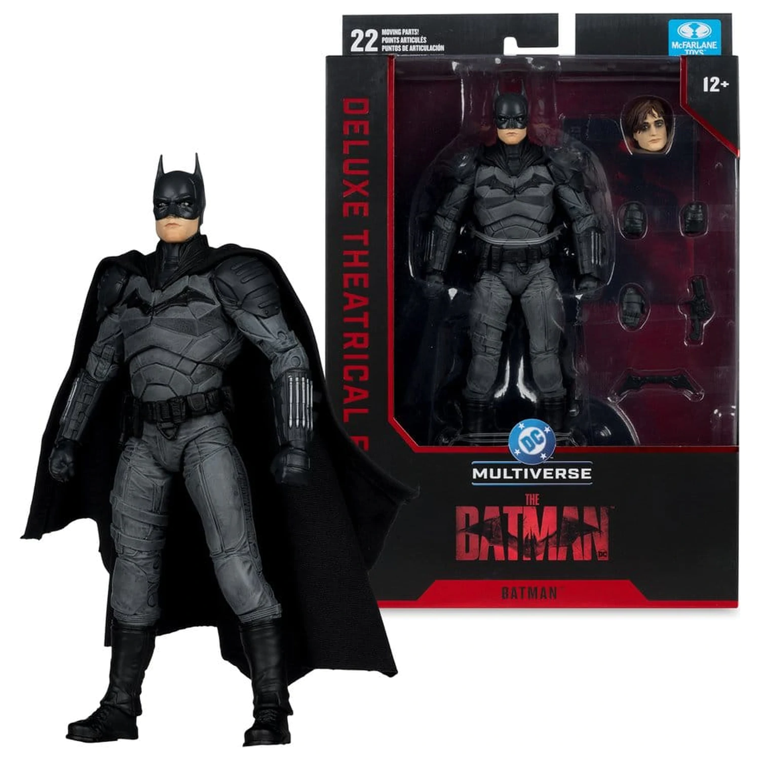DC Multiverse akčná figúrka Batman (The Batman) Deluxe Theatrical Edition 18 cm produktová fotografia