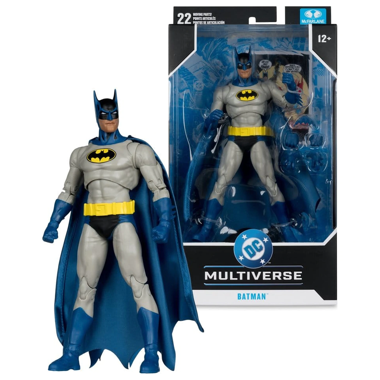 DC Multiverse Akčná figúrka Batman (World's Finest) 19 cm produktová fotografia