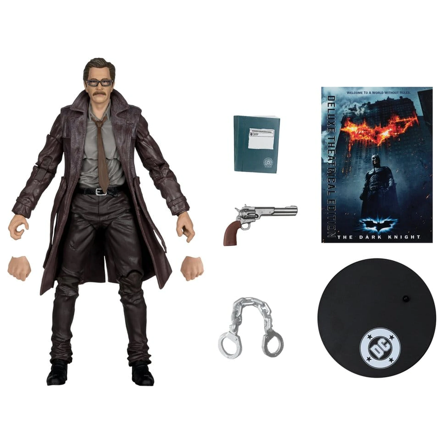 DC Multiverse akčná figúrka Commissioner James Gordon (The Dark Knight Trilogy) Deluxe Theatrical Edition 18 cm produktová fotografia