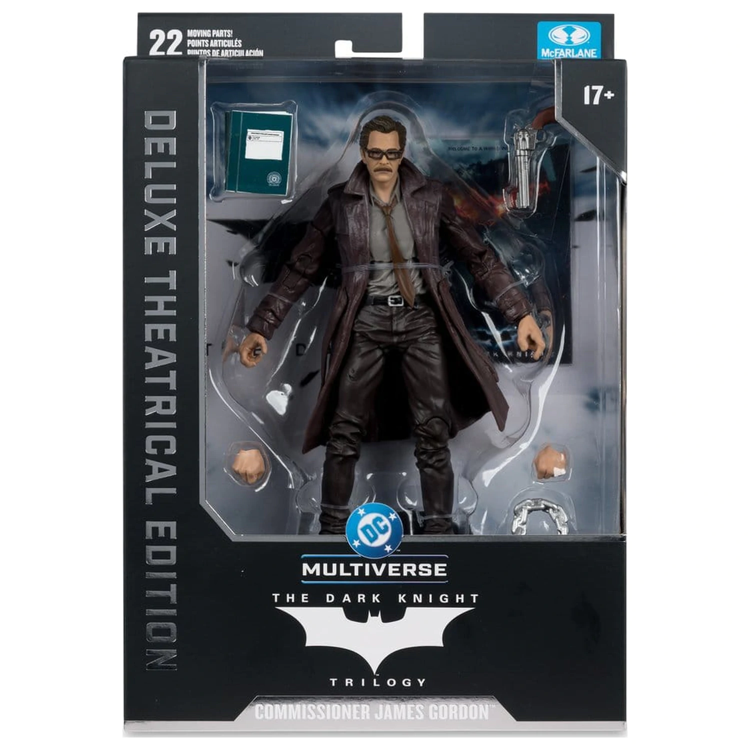 DC Multiverse akčná figúrka Commissioner James Gordon (The Dark Knight Trilogy) Deluxe Theatrical Edition 18 cm produktová fotografia
