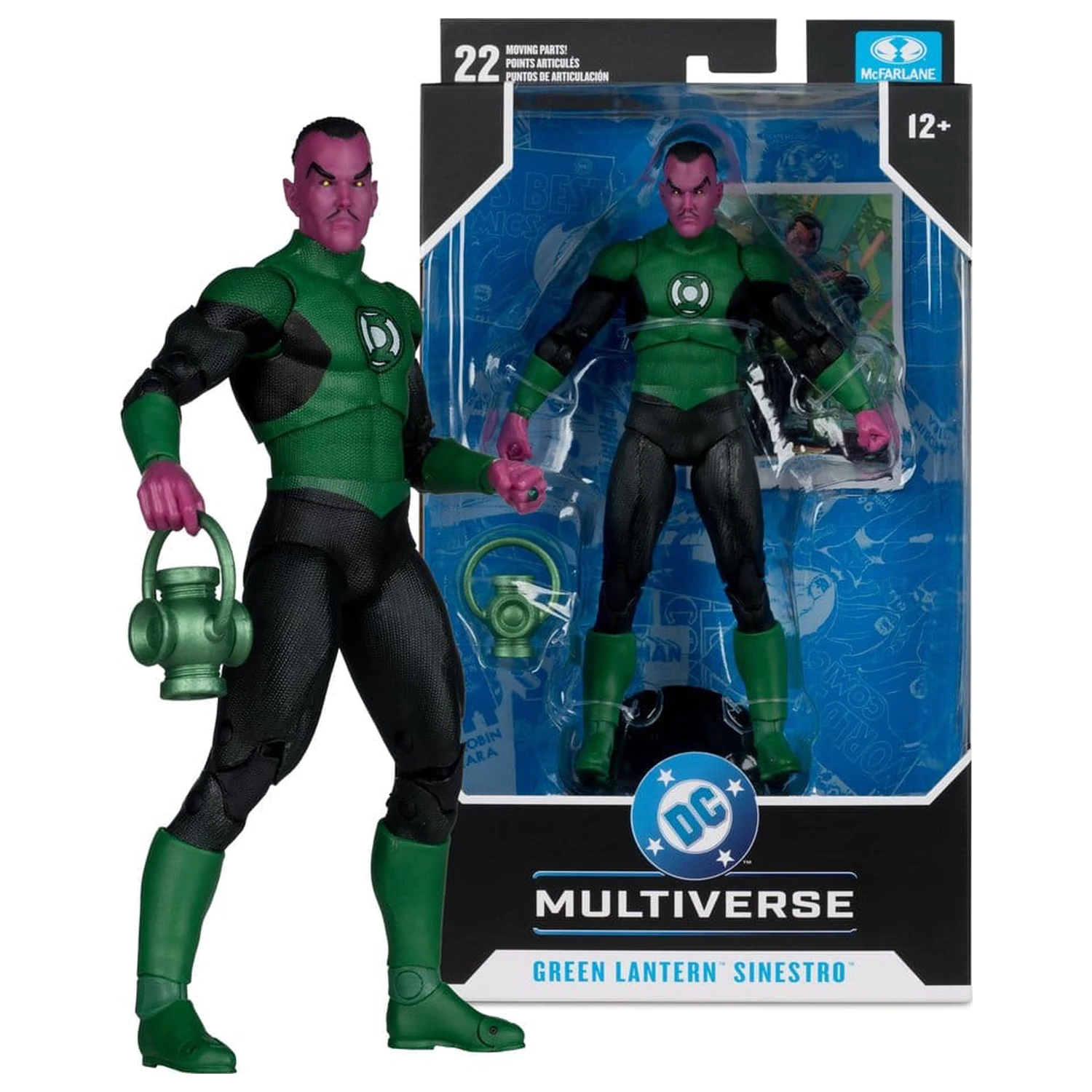 DC Multiverse Akčná figúrka Green Lantern Sinestro (Green Lantern Corps 1) 18 cm produktová fotografia