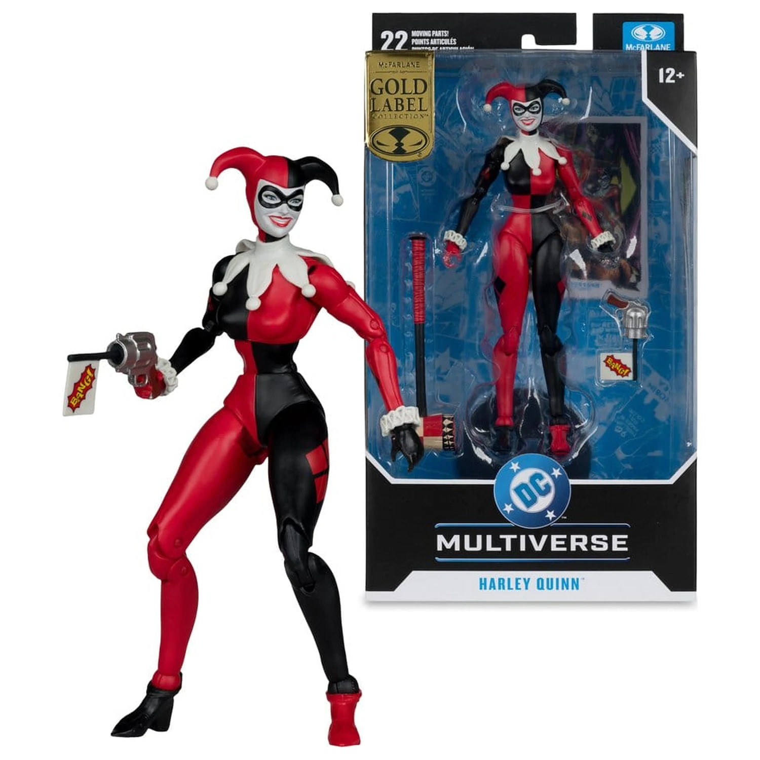 DC Multiverse Akčná figúrka Harley Quinn (DC Classic) (Gold Label) 18 cm produktová fotografia