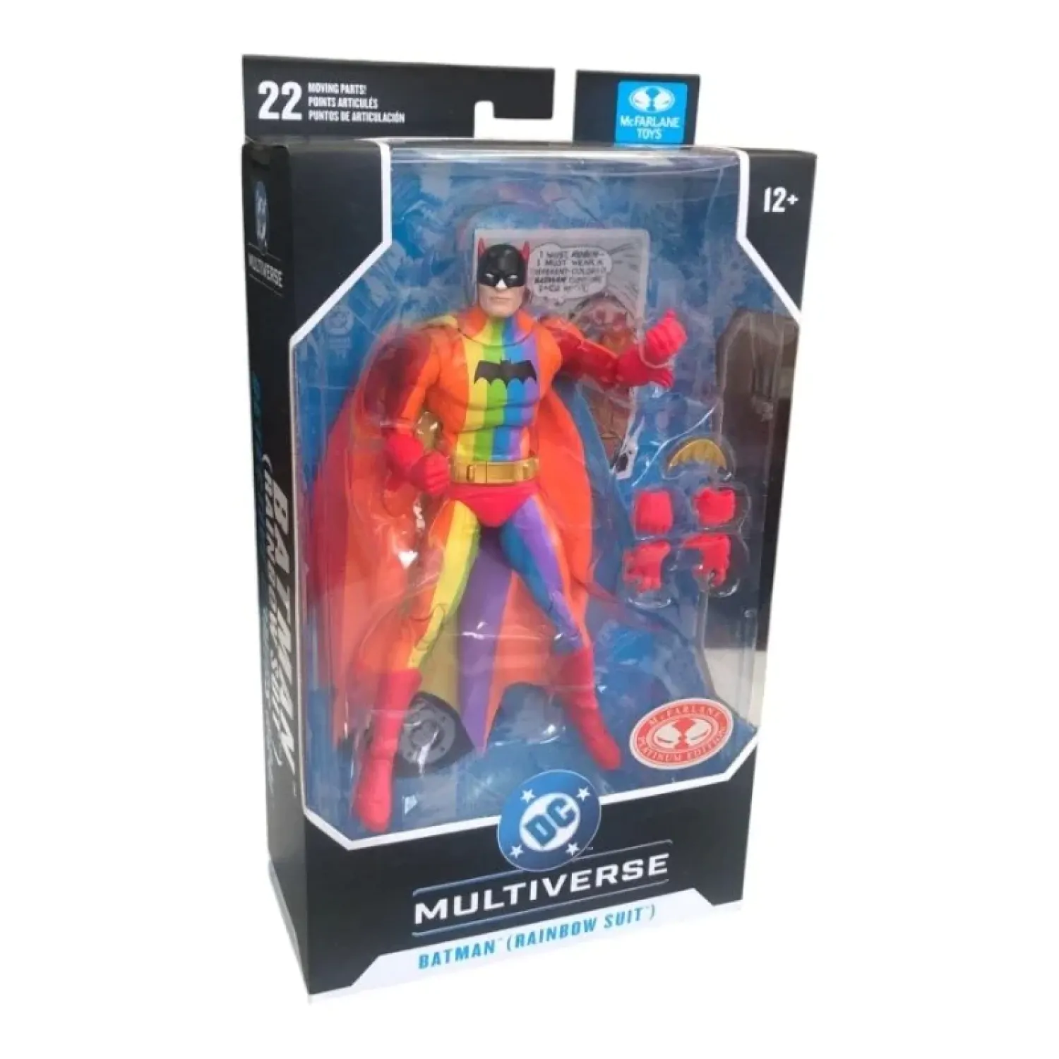 DC Multiverse akčná figúrka Rainbow Batman (CHASE) 18 cm produktová fotografia