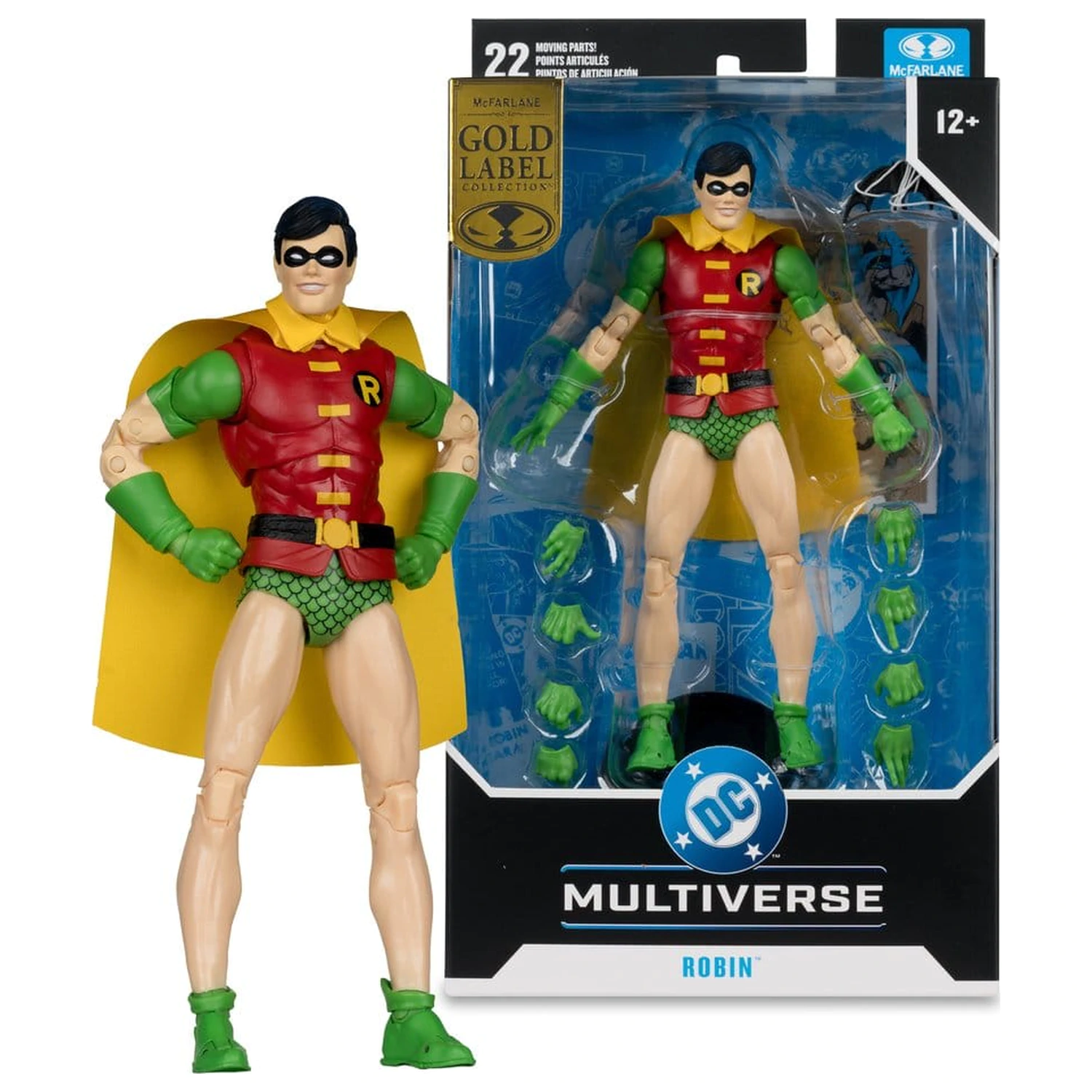 DC Multiverse akčná figúrka Robin (Silver Age) (Gold Label) 17 cm produktová fotografia