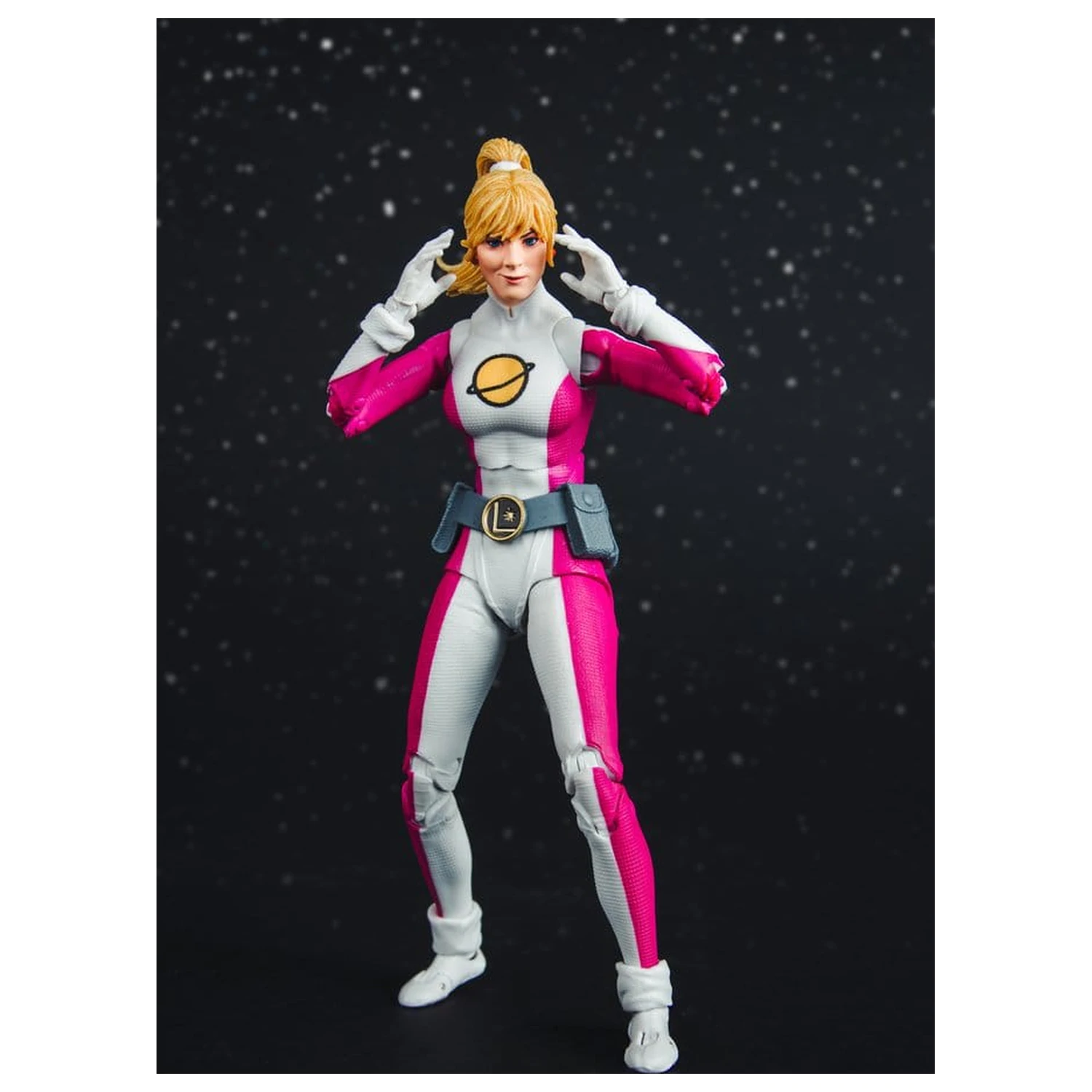 DC Multiverse akčná figúrka Saturn Girl (DC Classic) (Red Platinum Edition) 18 cm produktová fotografia