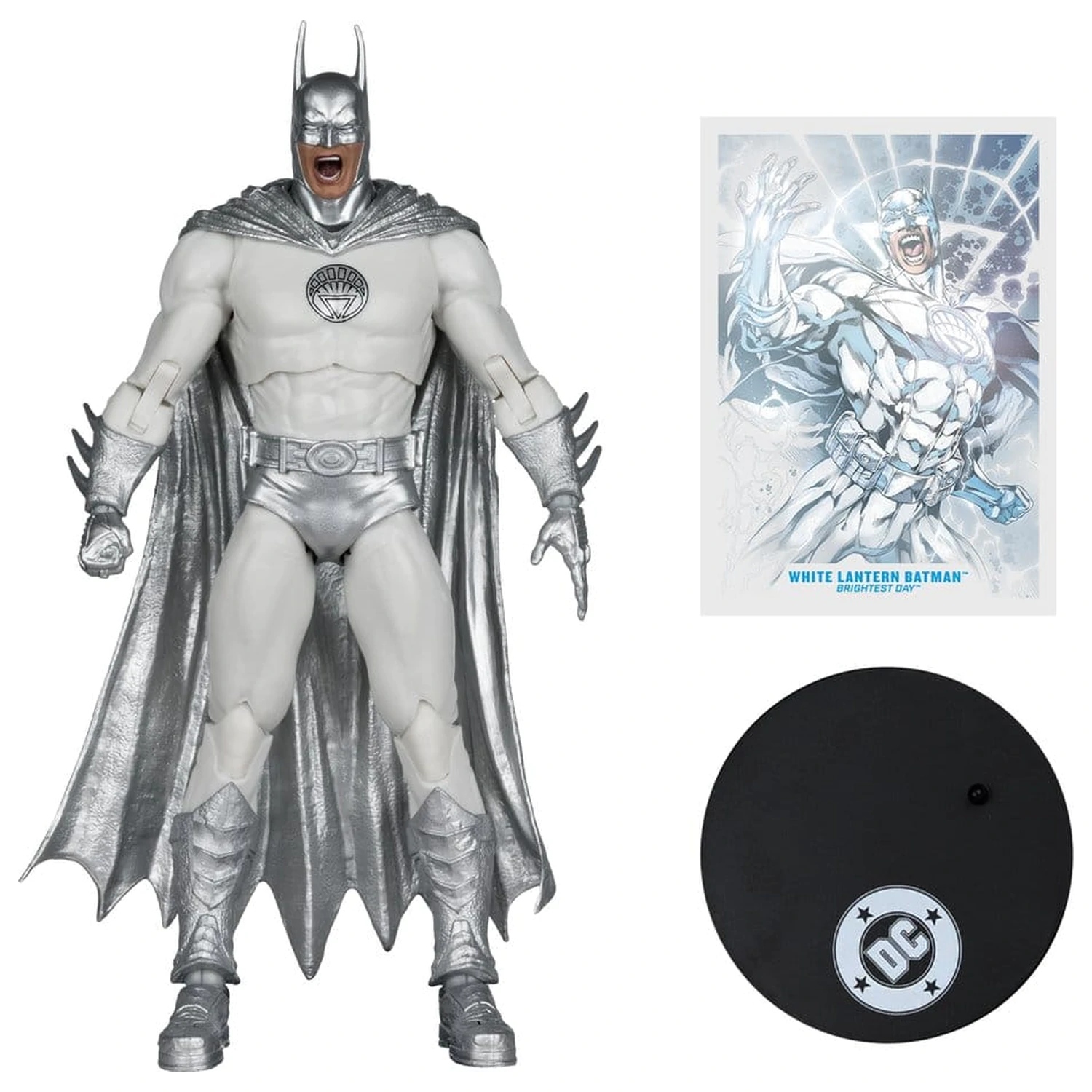 DC Multiverse akčná figúrka White Lantern Batman (Brightest Day) (Red Platinum Edition) 18 cm produktová fotografia