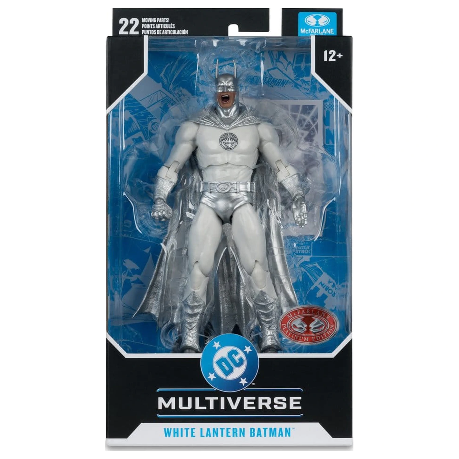 DC Multiverse akčná figúrka White Lantern Batman (Brightest Day) (Red Platinum Edition) 18 cm produktová fotografia