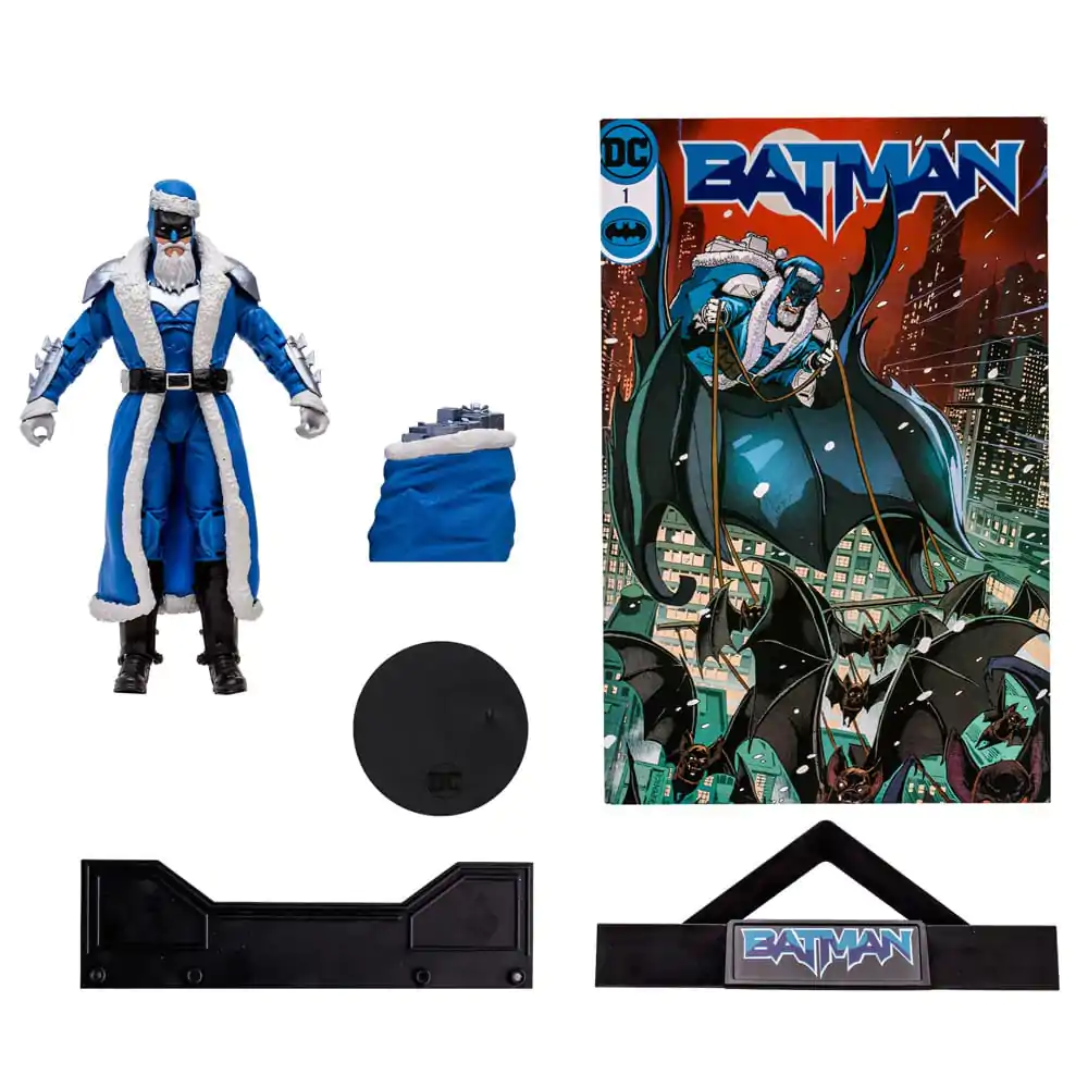 DC Multiverse Akčná figúrka Bat Santa (Blue Variant)(Gold Label) 18 cm produktová fotografia