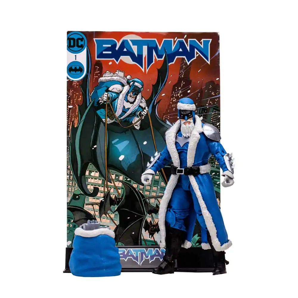 DC Multiverse Akčná figúrka Bat Santa (Blue Variant)(Gold Label) 18 cm produktová fotografia