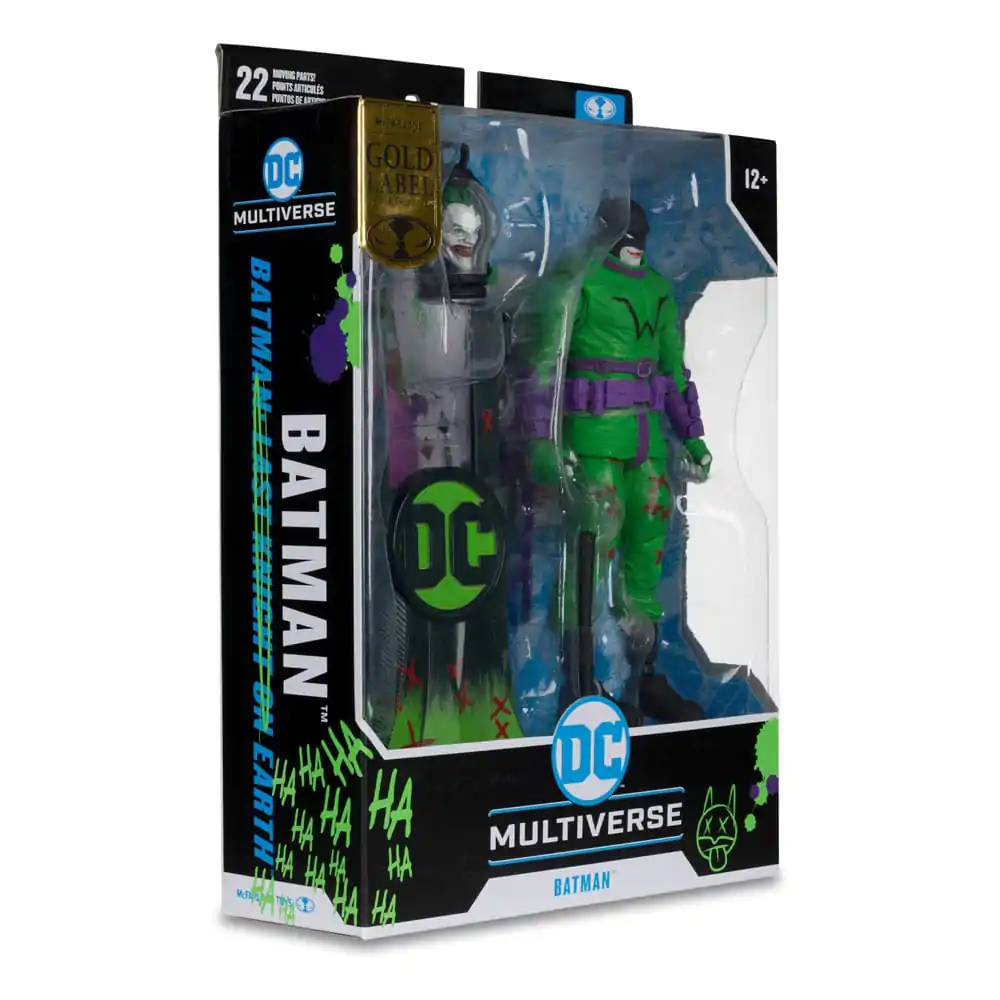 DC Multiverse akčná figúrka Batman (Batman: Last Knight on Earth) Jokerized (Gold Label) 18 cm termékfotó