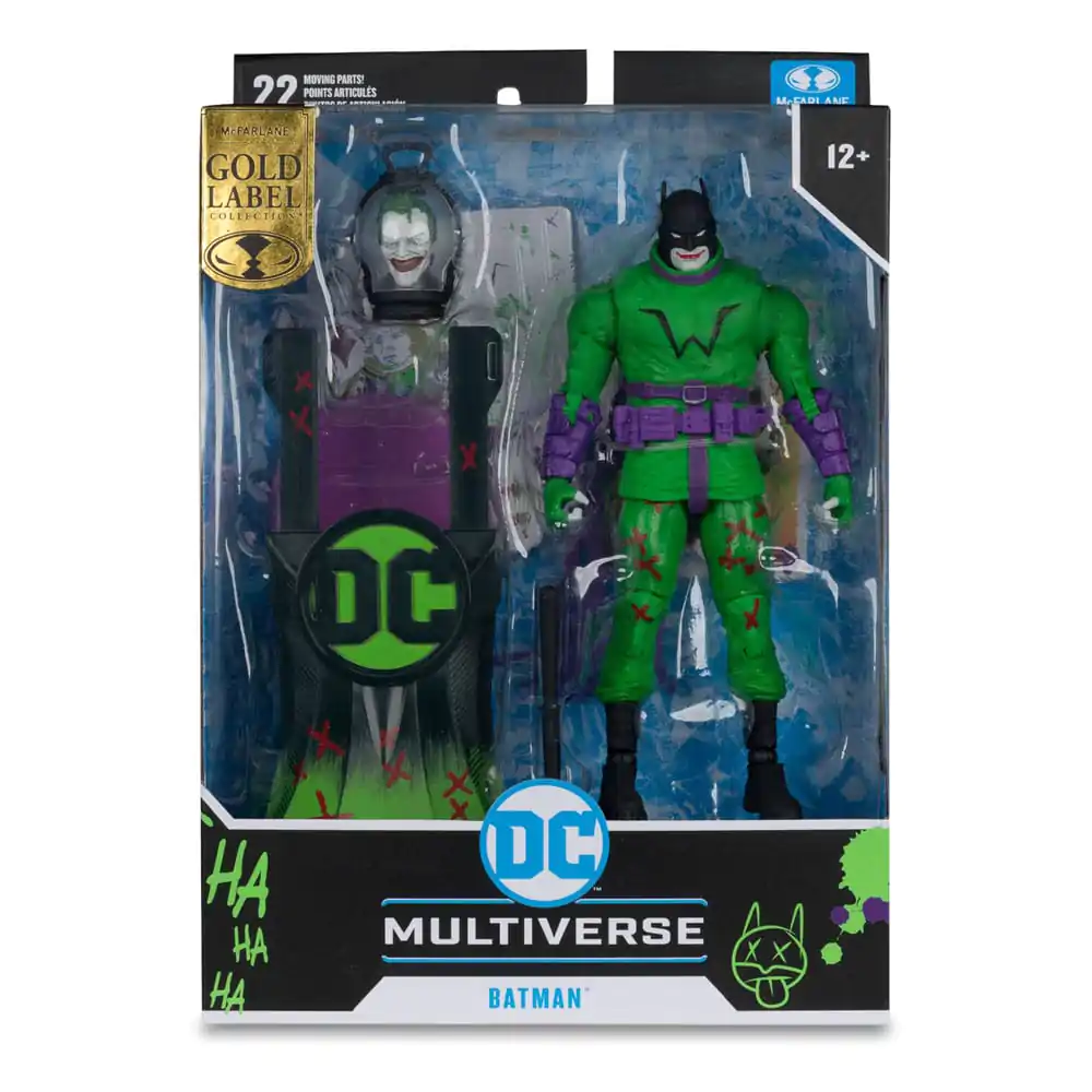 DC Multiverse akčná figúrka Batman (Batman: Last Knight on Earth) Jokerized (Gold Label) 18 cm termékfotó