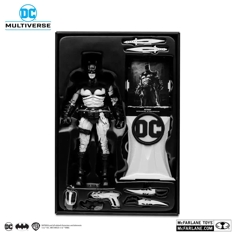 DC Multiverse Akčná figúrka Batman od Todda McFarlanea Sketch Edition (Gold Label) 18 cm termékfotó