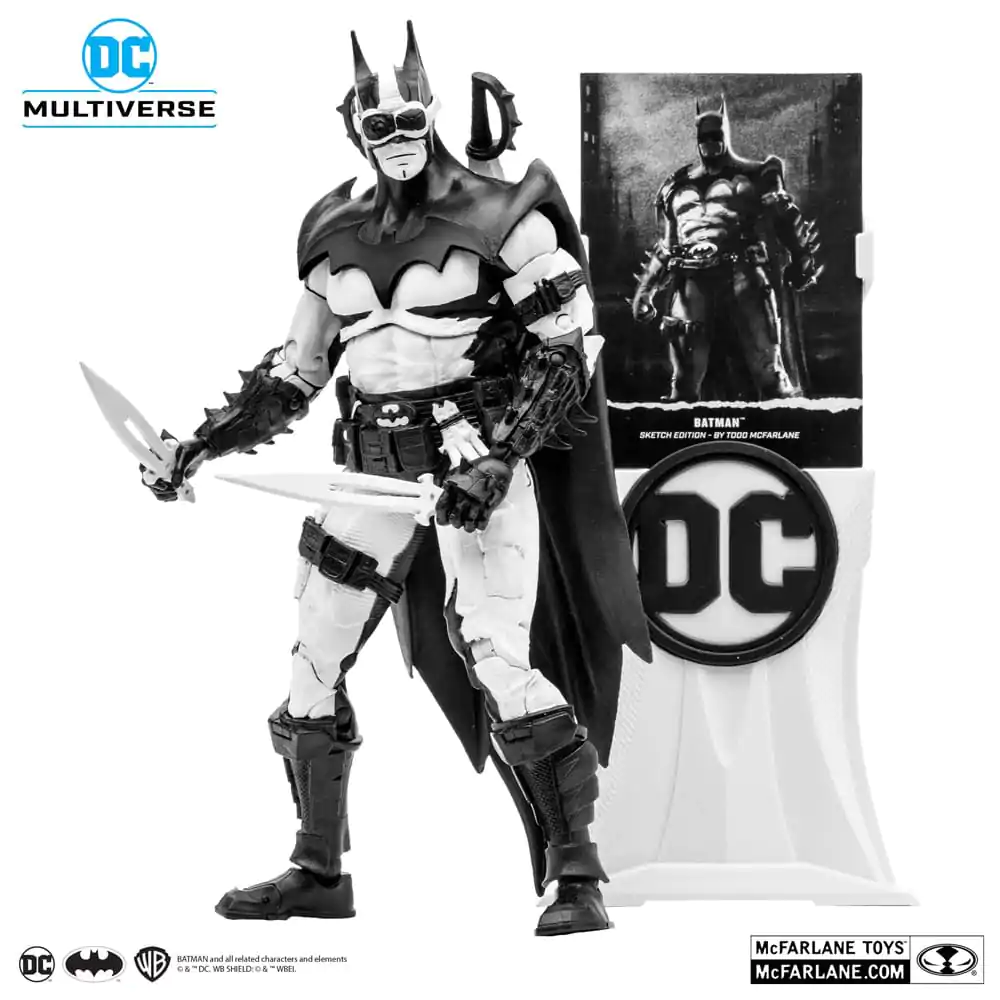 DC Multiverse Akčná figúrka Batman od Todda McFarlanea Sketch Edition (Gold Label) 18 cm termékfotó