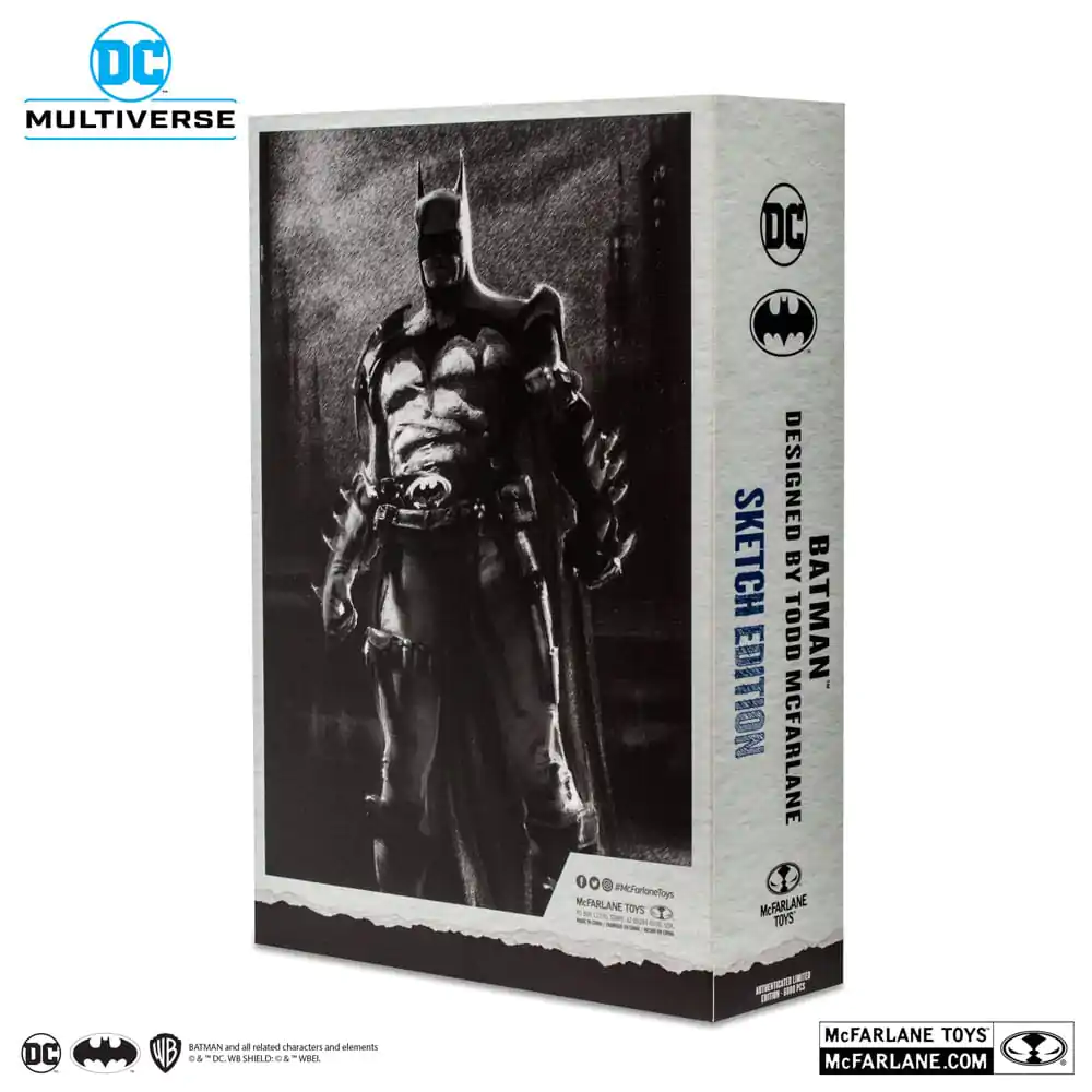 DC Multiverse Akčná figúrka Batman od Todda McFarlanea Sketch Edition (Gold Label) 18 cm termékfotó