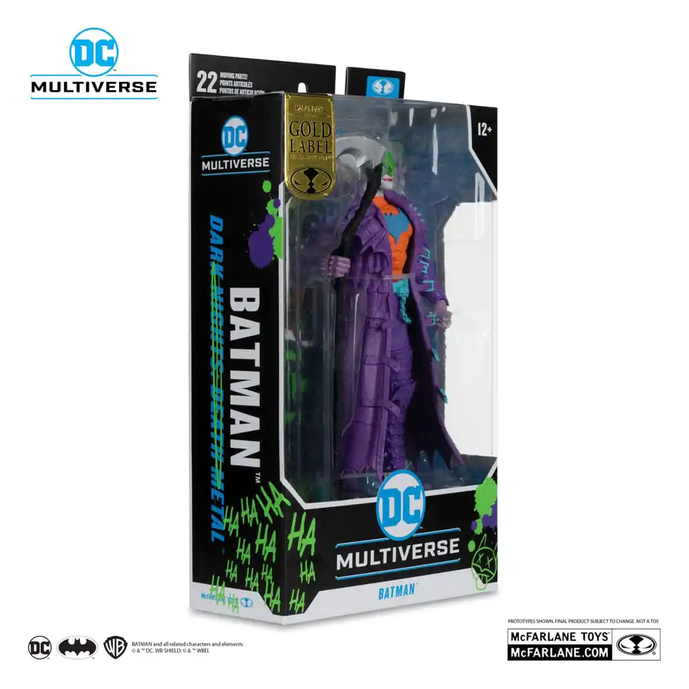 Akčná figúrka DC Multiverse Batman (Dark Nights: Death Metal) Jokerized (Gold Label) 18 cm produktová fotografia