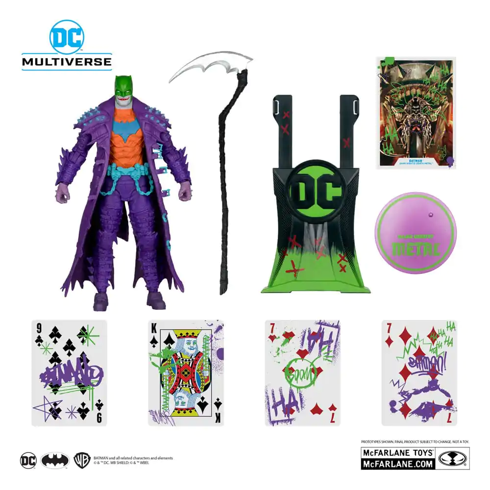 Akčná figúrka DC Multiverse Batman (Dark Nights: Death Metal) Jokerized (Gold Label) 18 cm produktová fotografia