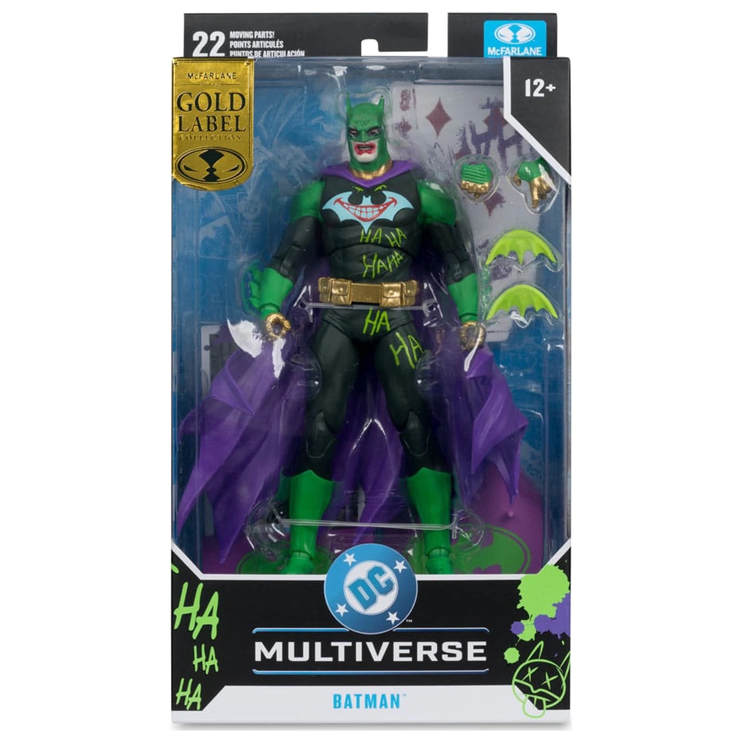 DC Multiverse akčná figúrka Batman (Joker War) (Jokerized) (Gold Label) 18 cm produktová fotografia