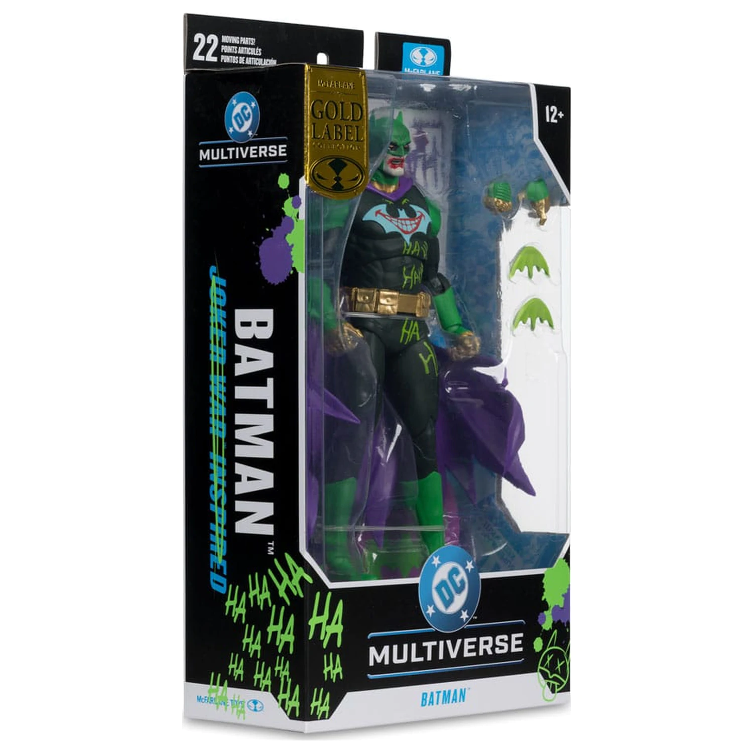 DC Multiverse akčná figúrka Batman (Joker War) (Jokerized) (Gold Label) 18 cm produktová fotografia