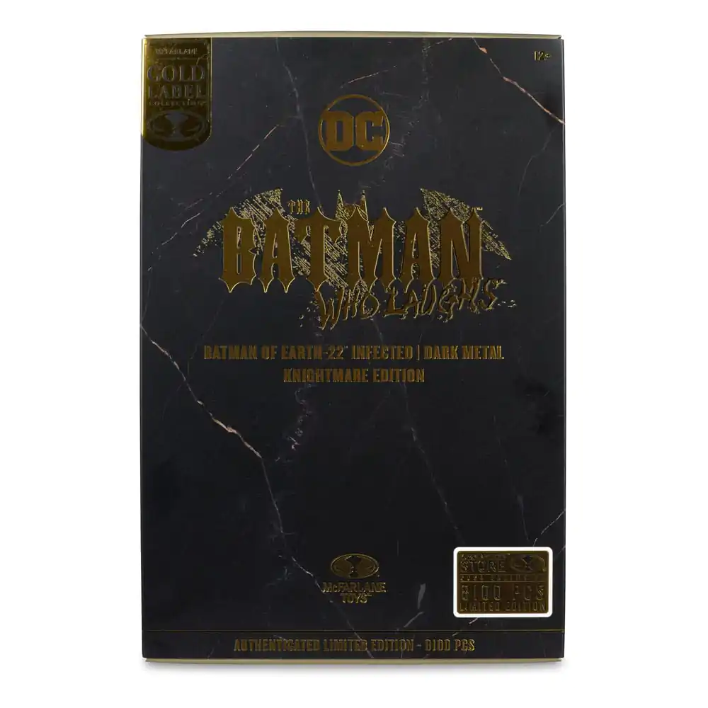 DC Multiverse Akčná figúrka Batman z Earth-22 Infikovaný (Dark Metal) Knightmare Edition (Gold Label) 18 cm termékfotó