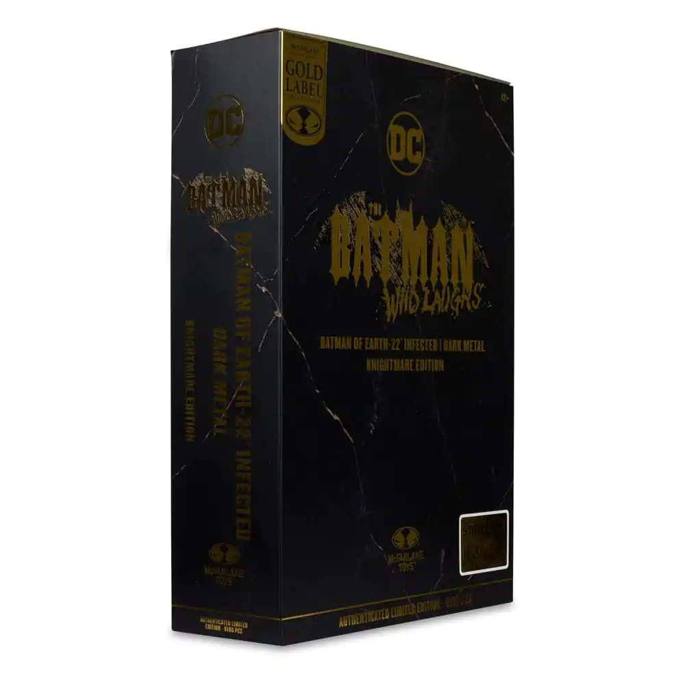 DC Multiverse Akčná figúrka Batman z Earth-22 Infikovaný (Dark Metal) Knightmare Edition (Gold Label) 18 cm termékfotó