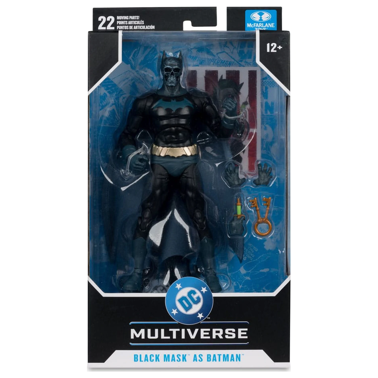 DC Multiverse Akčná figúrka Black Mask as Batman (Beneath the Mask) 18 cm produktová fotografia