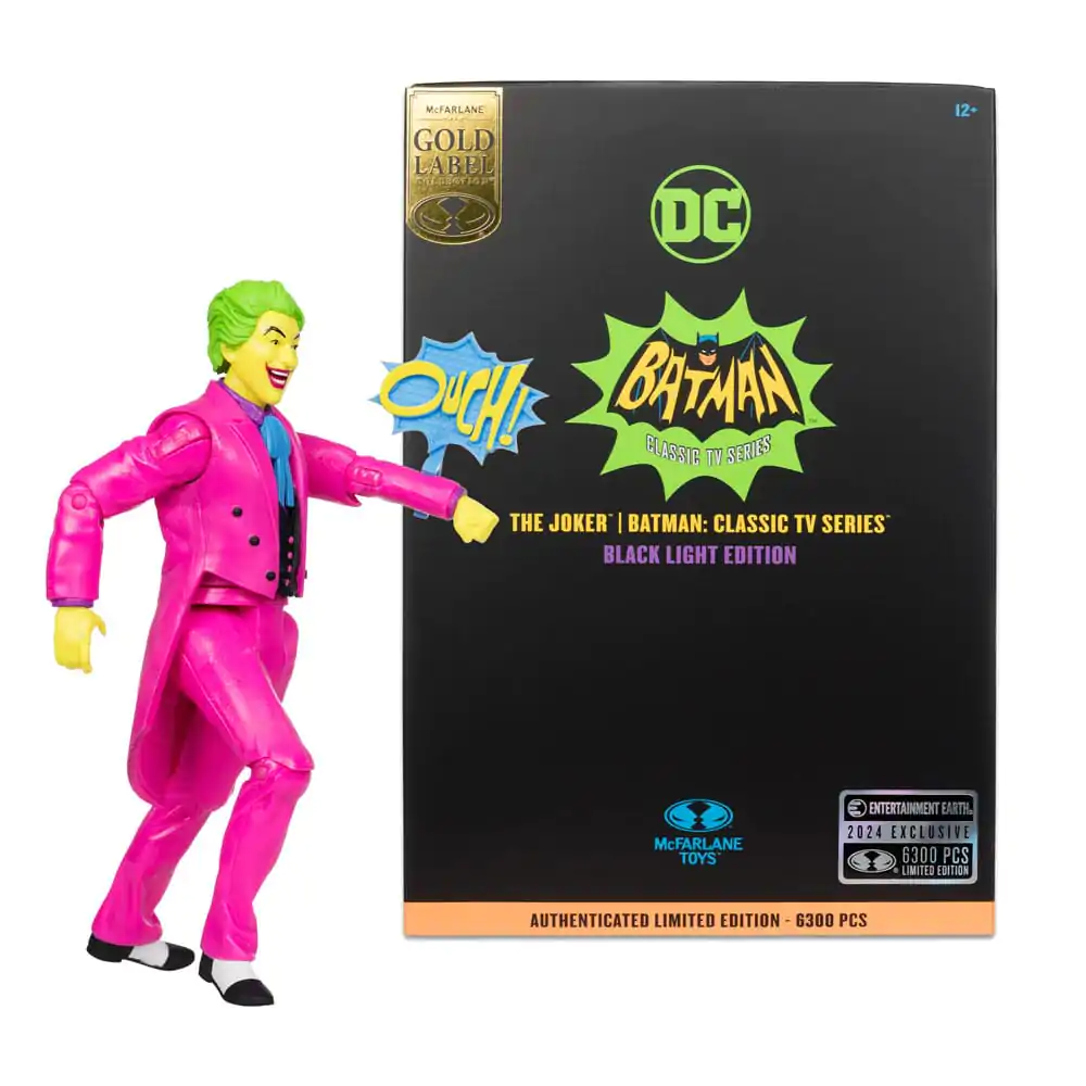 DC Multiverse Akčná figúrka BM66 The Joker (Black Light) (Gold Label) 18 cm termékfotó