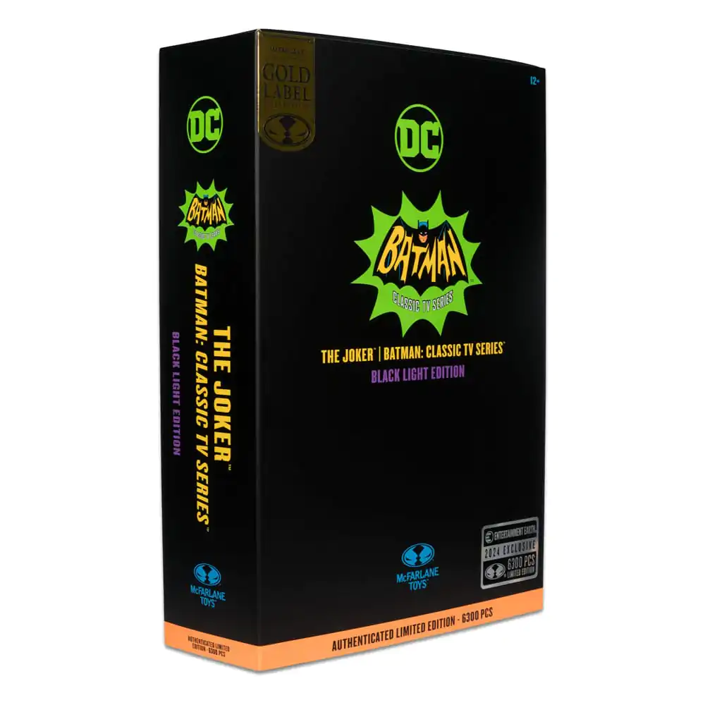 DC Multiverse Akčná figúrka BM66 The Joker (Black Light) (Gold Label) 18 cm termékfotó