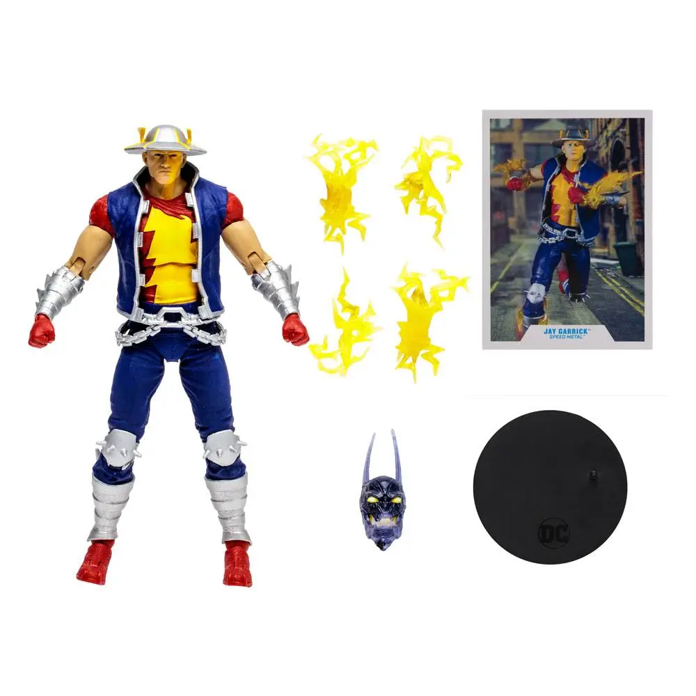 DC Multiverse Build A Action Figure Jay Garrick (Speed Metal) 18 cm akčná figúrka produktová fotografia