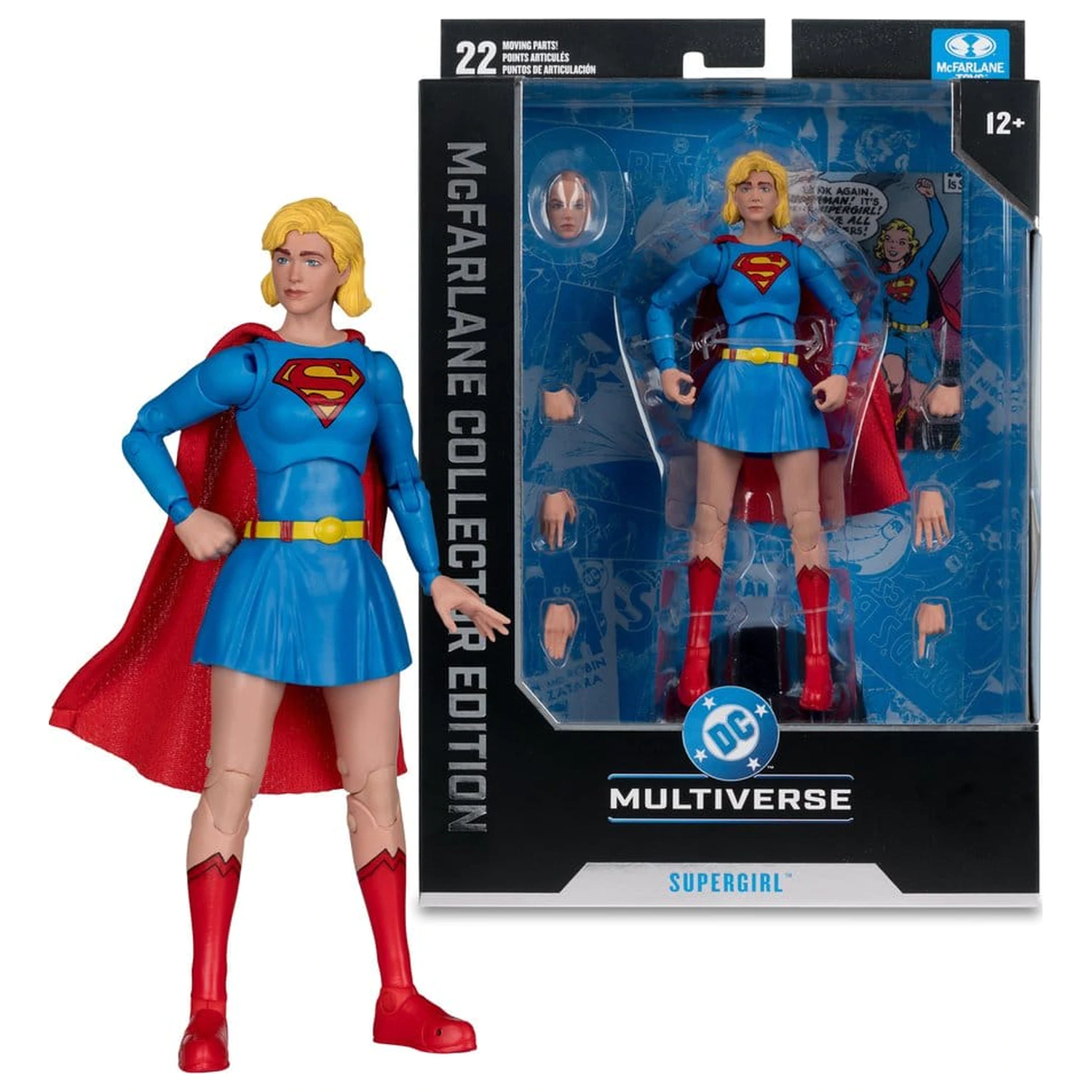 DC Multiverse Zberateľská edícia akčná figúrka Supergirl (Zberateľská edícia #59) 18 cm produktová fotografia