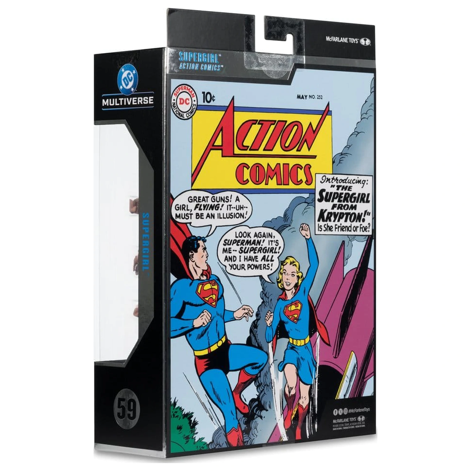 DC Multiverse Zberateľská edícia akčná figúrka Supergirl (Zberateľská edícia #59) 18 cm produktová fotografia