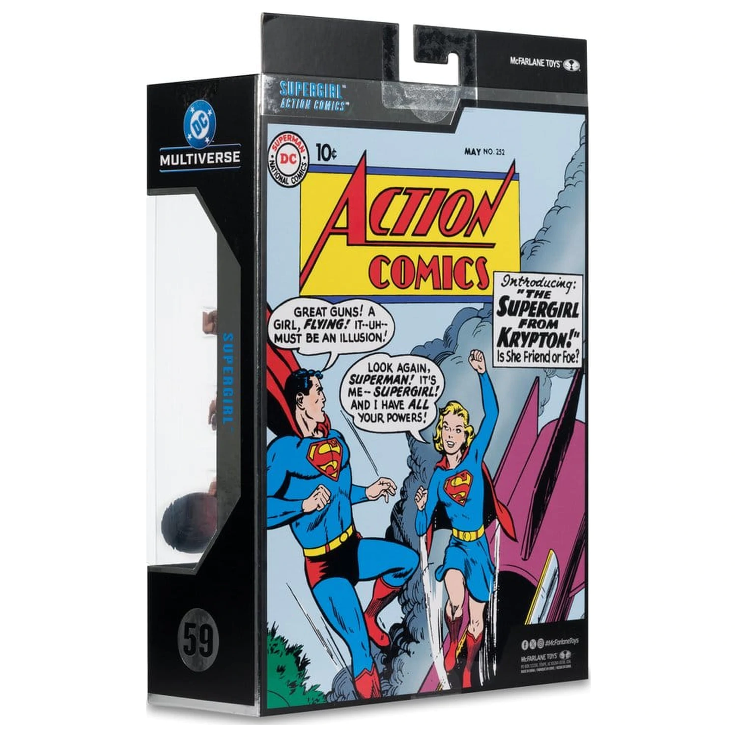 DC Multiverse Zberateľská edícia akčná figúrka Supergirl (Zberateľská edícia #59) 18 cm produktová fotografia