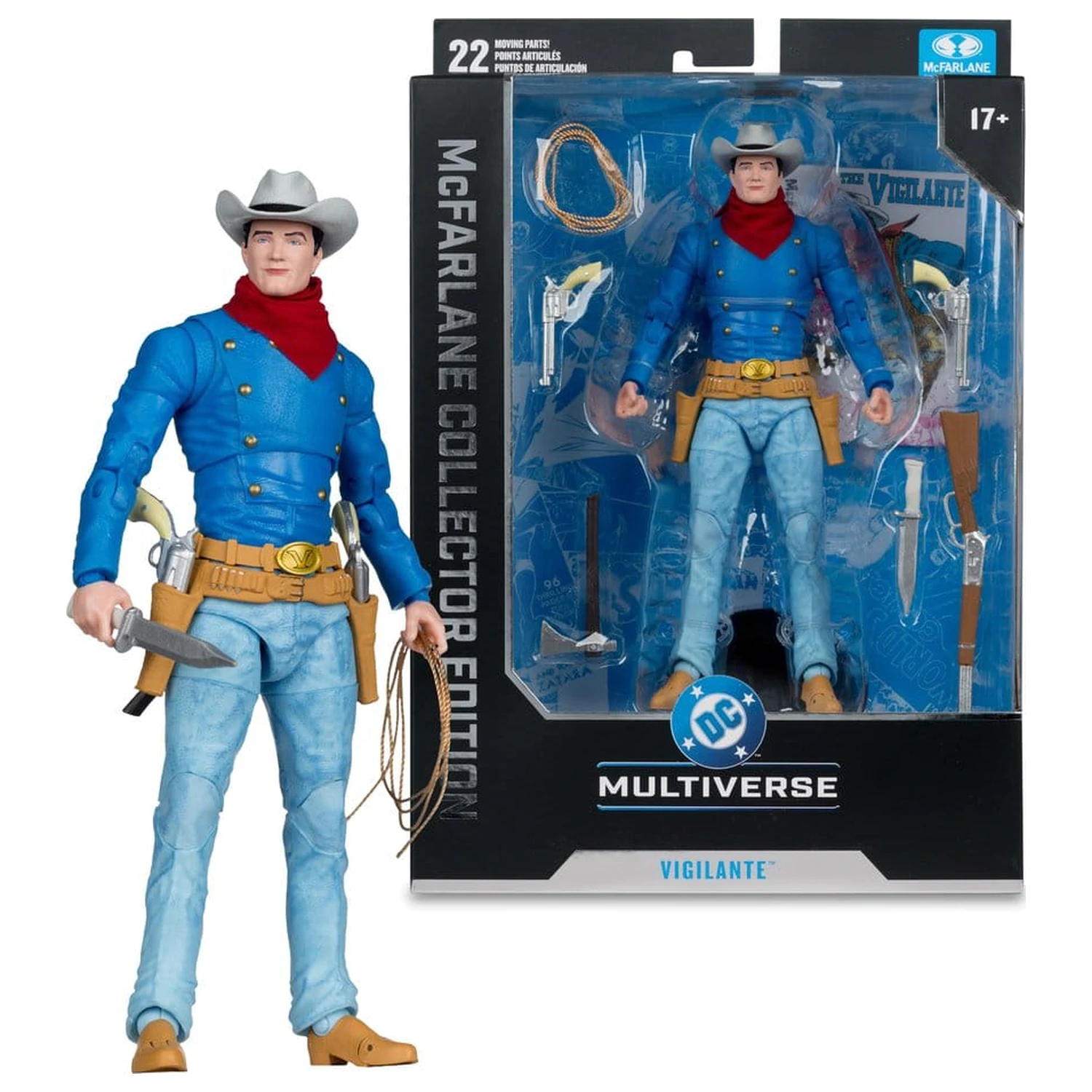 DC Multiverse Zberateľská edícia akčná figúrka Vigilante (All Star Squadron) (Zberateľská edícia #56) 18 cm produktová fotografia