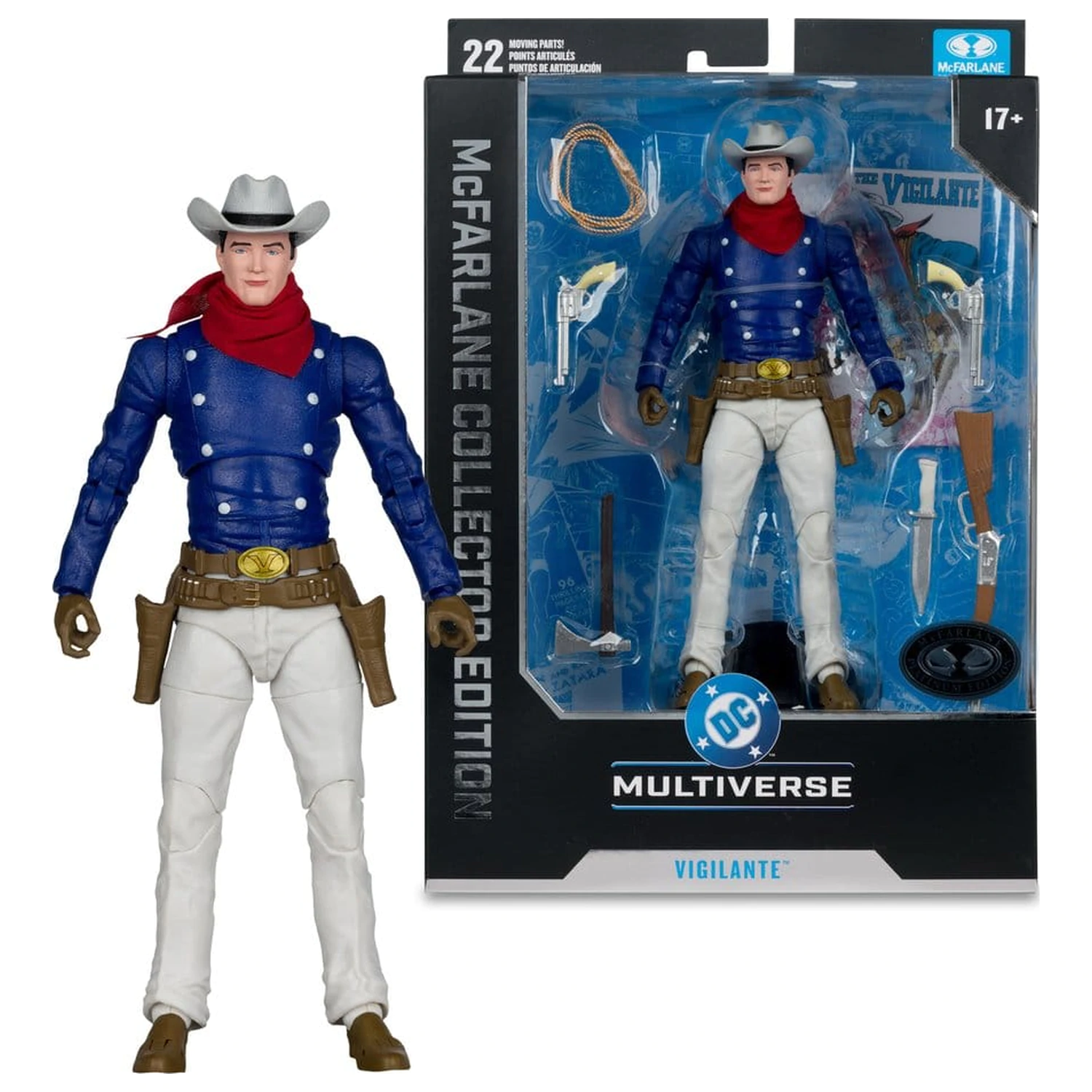 DC Multiverse Zberateľská edícia akčná figúrka Vigilante (All Star Squadron) (Zberateľská edícia #56) 18 cm produktová fotografia