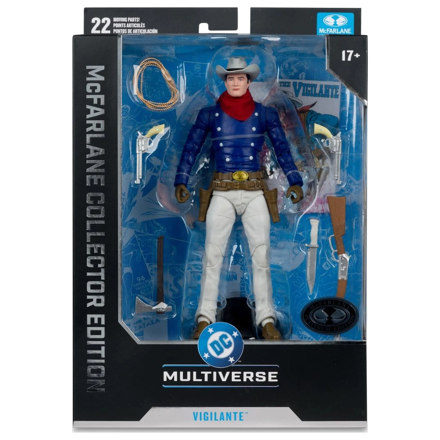 DC Multiverse Zberateľská edícia akčná figúrka Vigilante (All Star Squadron) (Zberateľská edícia #56) 18 cm produktová fotografia