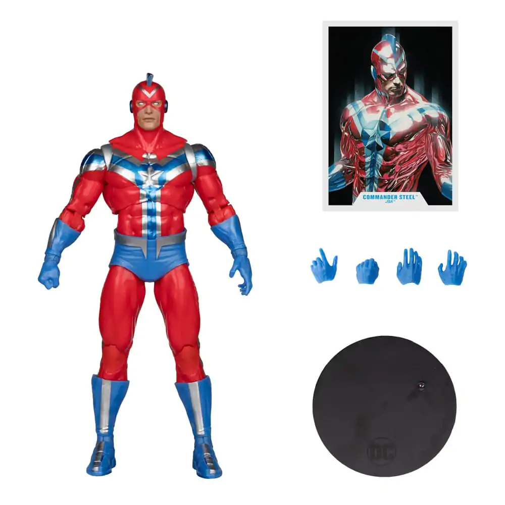 DC Multiverse Akčná Figúrka Commander Steel (JSA) (Gold Label) 18 cm produktová fotografia