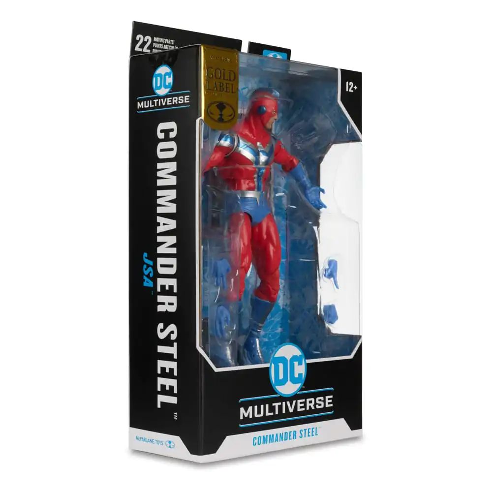 DC Multiverse Akčná Figúrka Commander Steel (JSA) (Gold Label) 18 cm produktová fotografia