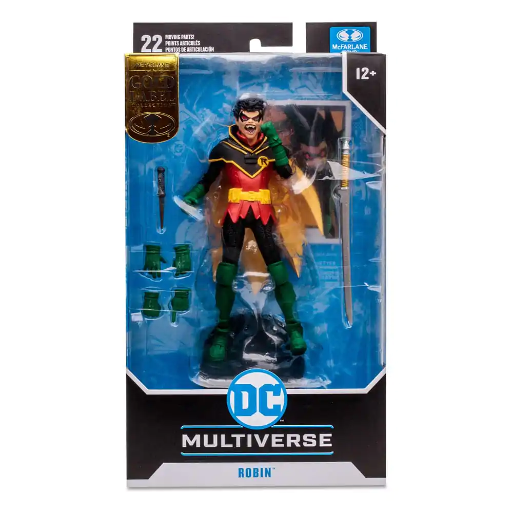 Akčná figúrka DC Multiverse Damian Wayne Robin (DC vs. Vampires) (Gold Label) 18 cm produktová fotografia