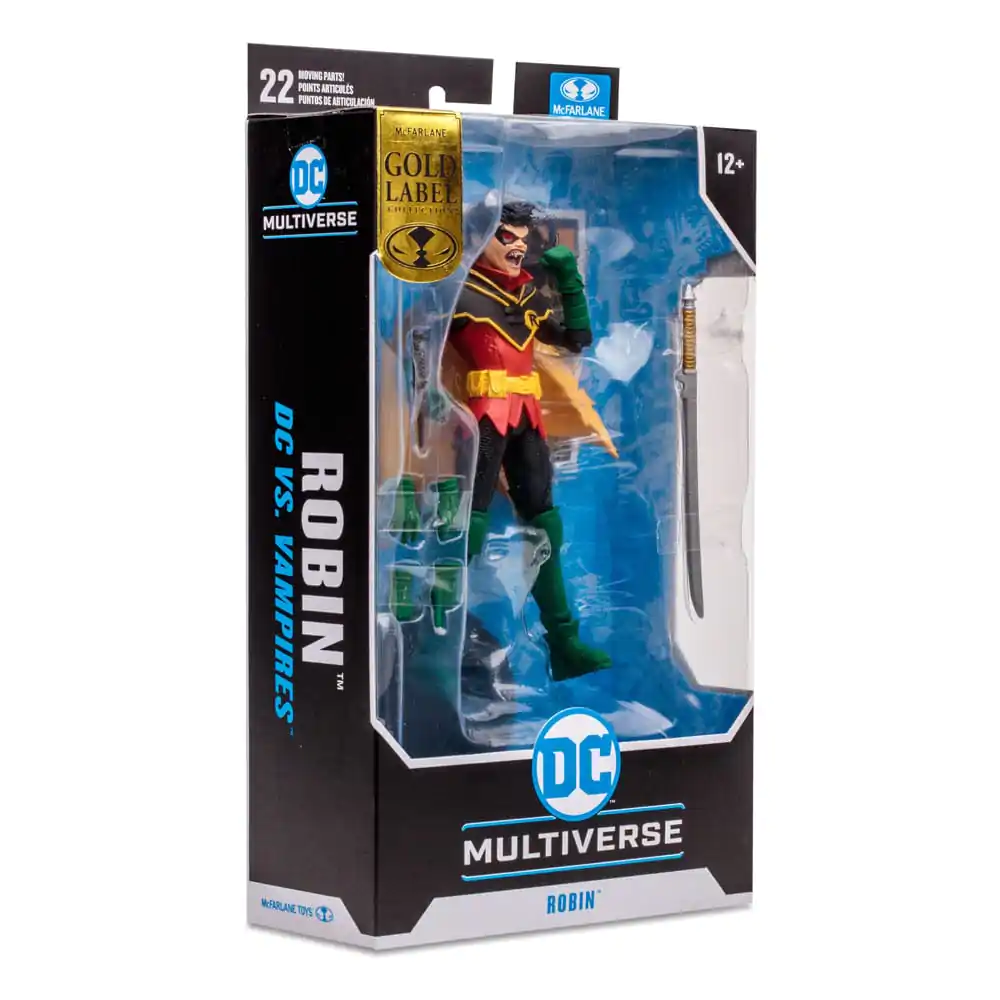 Akčná figúrka DC Multiverse Damian Wayne Robin (DC vs. Vampires) (Gold Label) 18 cm produktová fotografia