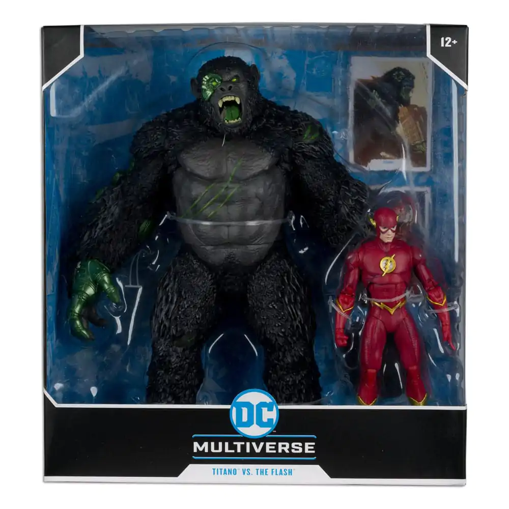 DC Multiverse Akčná Figúrka 2-Pack Flash vs. Titano 18 cm produktová fotografia