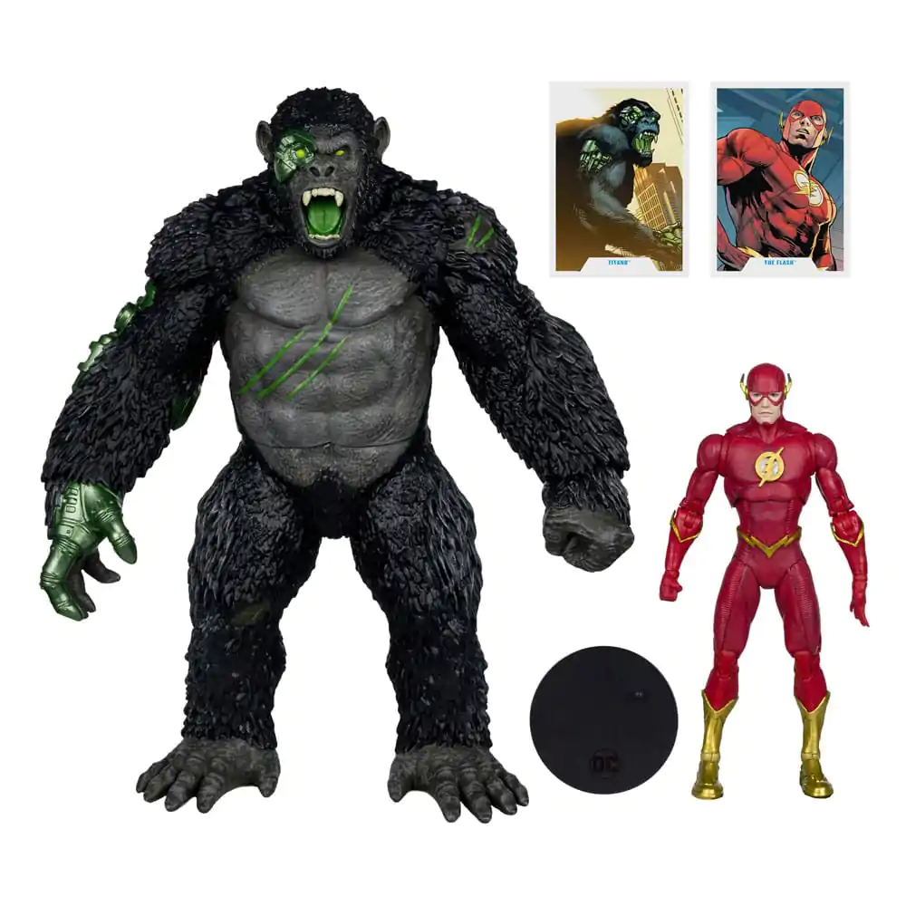 DC Multiverse Akčná Figúrka 2-Pack Flash vs. Titano 18 cm produktová fotografia