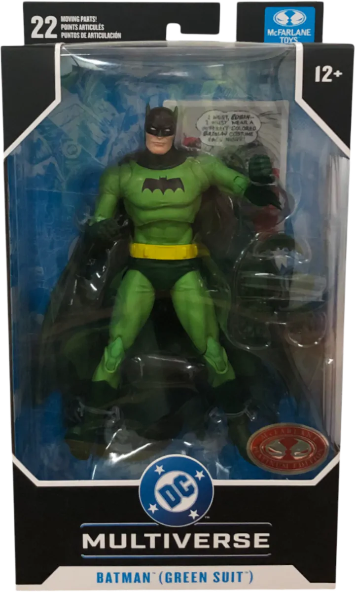DC Multiverse akčná figúrka Green Batman (Chase) 18 cm produktová fotografia