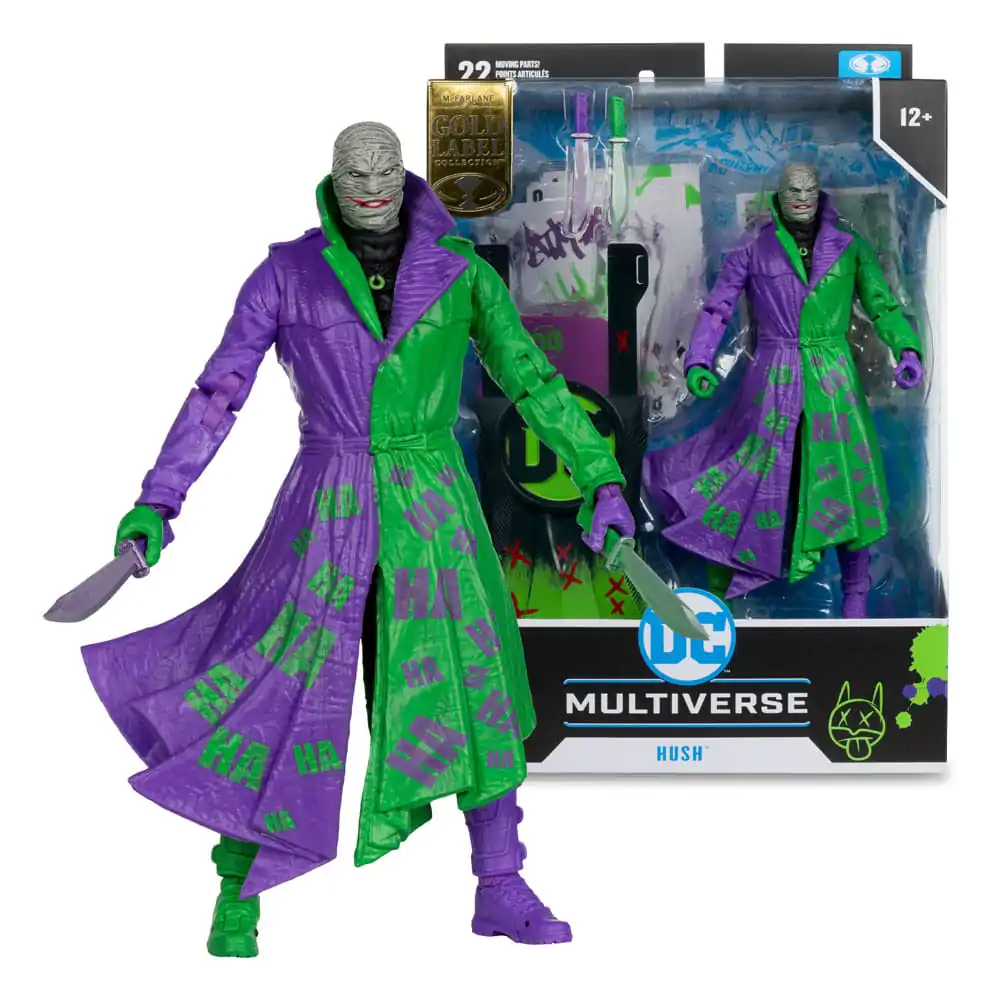 DC Multiverse akčná figúrka Hush (Batman: Hush) Jokerized (Gold Label) 18 cm termékfotó