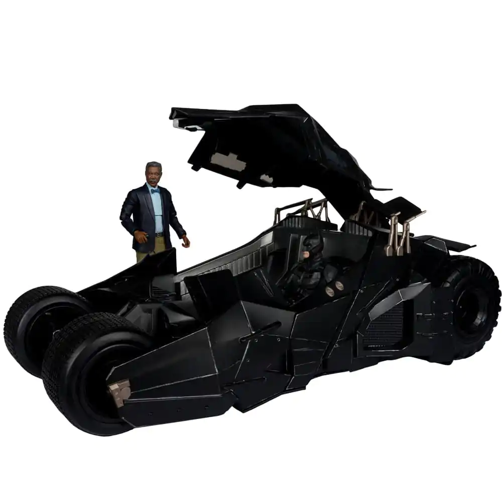 DC Multiverse Vozidlo Tumbler s Lucuis Foxom (The Dark Knight) (Gold Label) 6 cm figura termékfotó