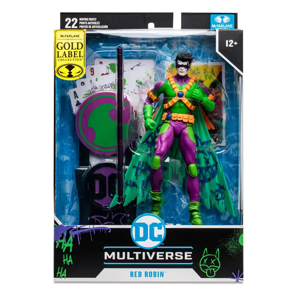 DC Multiverse akčná figúrka Jokerized Red Robin (New 52) (Gold Label) 18 cm termékfotó