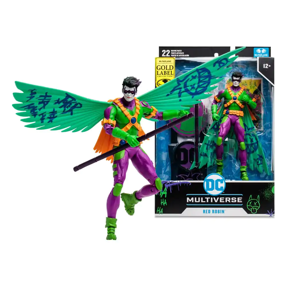 DC Multiverse akčná figúrka Jokerized Red Robin (New 52) (Gold Label) 18 cm termékfotó