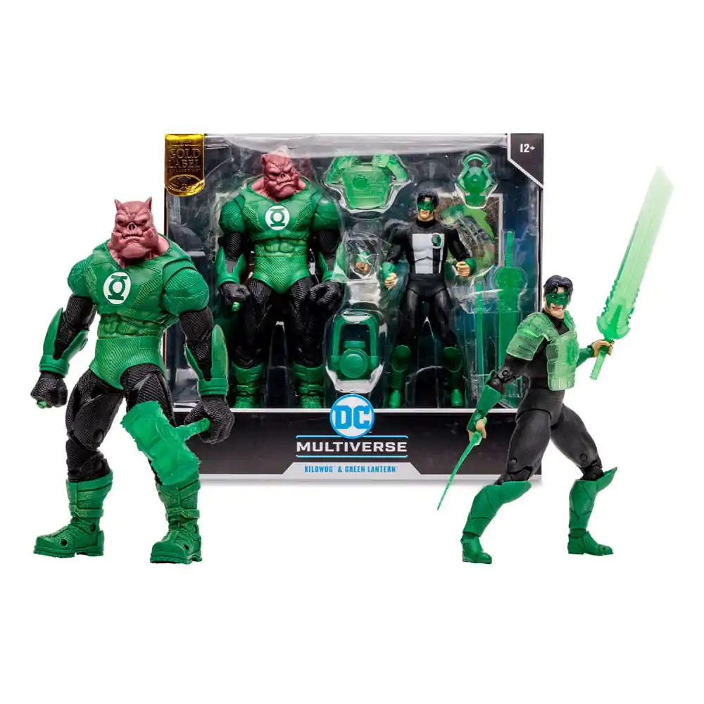 DC Multiverse Akčná Figúrka 2-Pack Kilowog & Green Lantern (Gold Label) 18 cm produktová fotografia