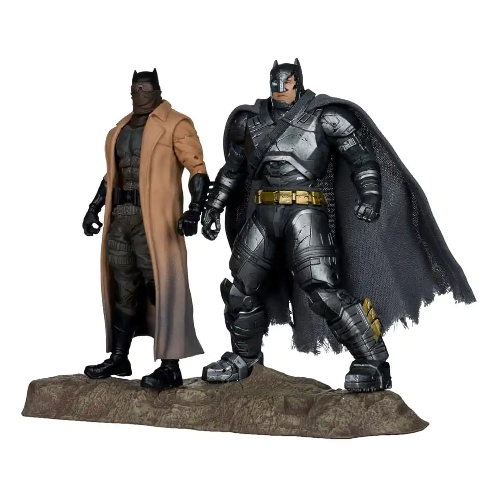 DC Multiverse McFarlane Collector Edition akčné figúrky 2-Pack #02 Batman (Knightmare) & Batman (Armor Suit) (BvS: DoJ) (Gold Label) 18 cm produktová fotografia