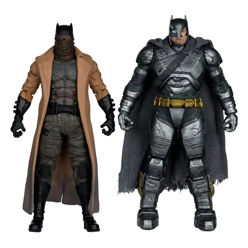 DC Multiverse McFarlane Collector Edition akčné figúrky 2-Pack #02 Batman (Knightmare) & Batman (Armor Suit) (BvS: DoJ) (Gold Label) 18 cm produktová fotografia