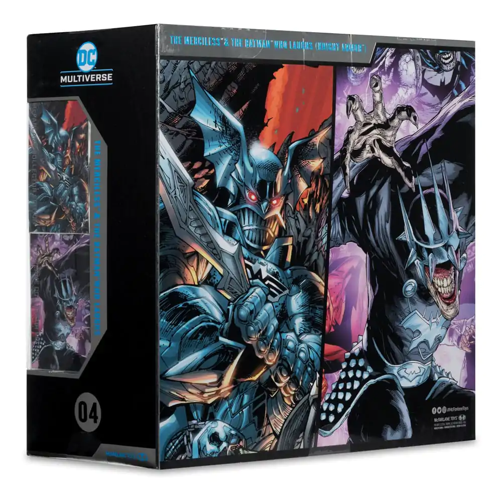 DC Multiverse McFarlane Collector Edition Dvojbalenie akčných figúrok #04 Batman who laughs (Knight Armor) & Merciless (Dark Multiverse) 18 cm produktová fotografia