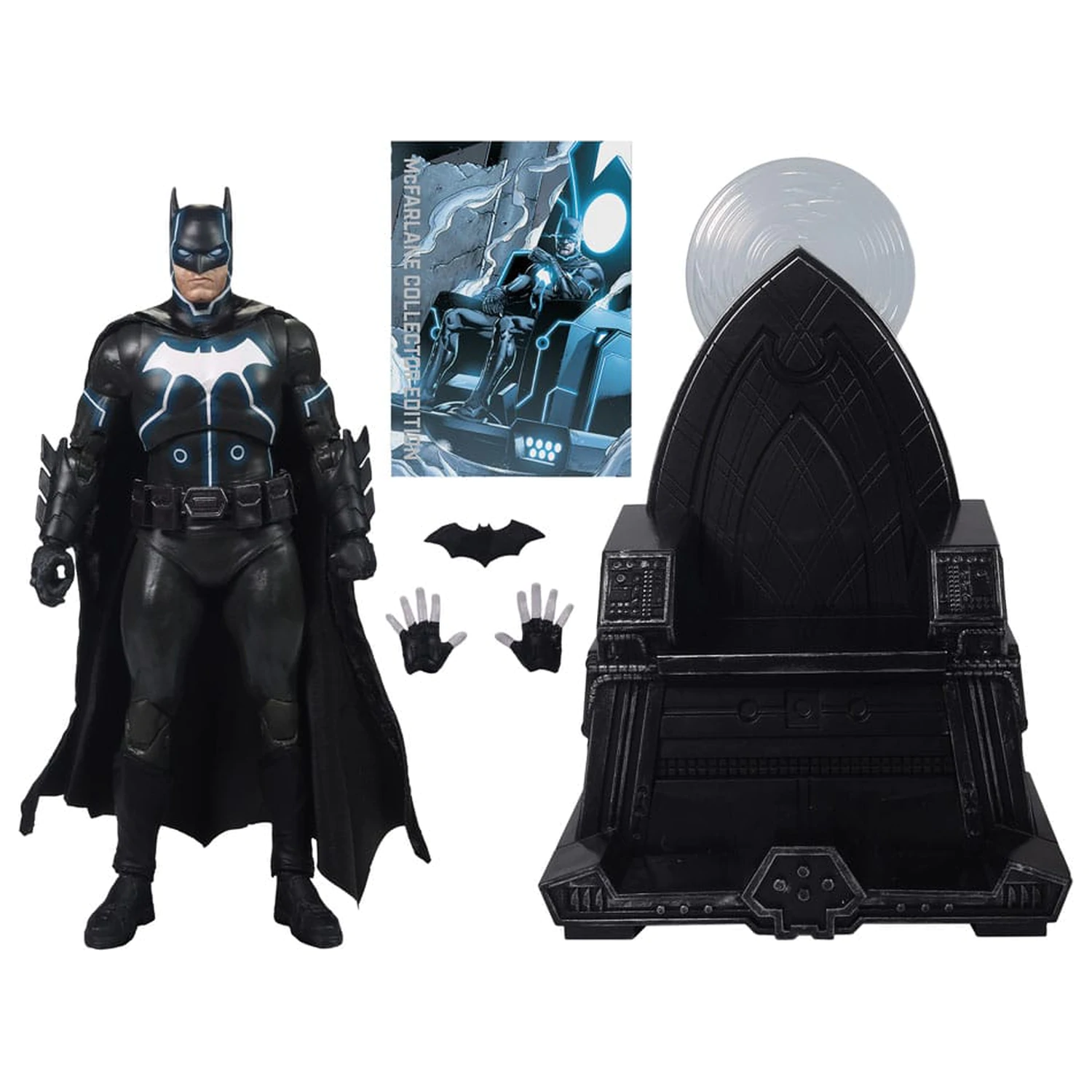 DC Multiverse McFarlane Zberateľská edícia akčná figúrka #47 Batman & Mobius Chair (Darkseid War) 18 cm produktová fotografia